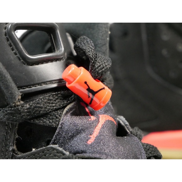 Air Jordan 6 Retro Infrared Black Sneakers 384665-023 Boys 5Y main image 8